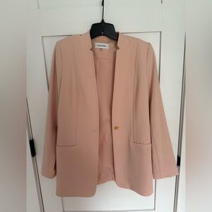 Calvin Klein Jacket Blush pink size 10